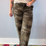 Ashton Wide Leg Barrel in Camo