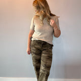 Ashton Wide Leg Barrel in Camo