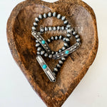 Aztec Boho Western Concho Stretch Bracelet