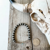 Aztec Boho Western Concho Stretch Bracelet