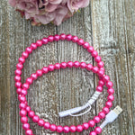 Candy "Pink Pearl" 2 In 1 Phone Charger