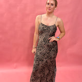 Cielo Leopard Midi Dress - Shabby 2 Chic Boutiques