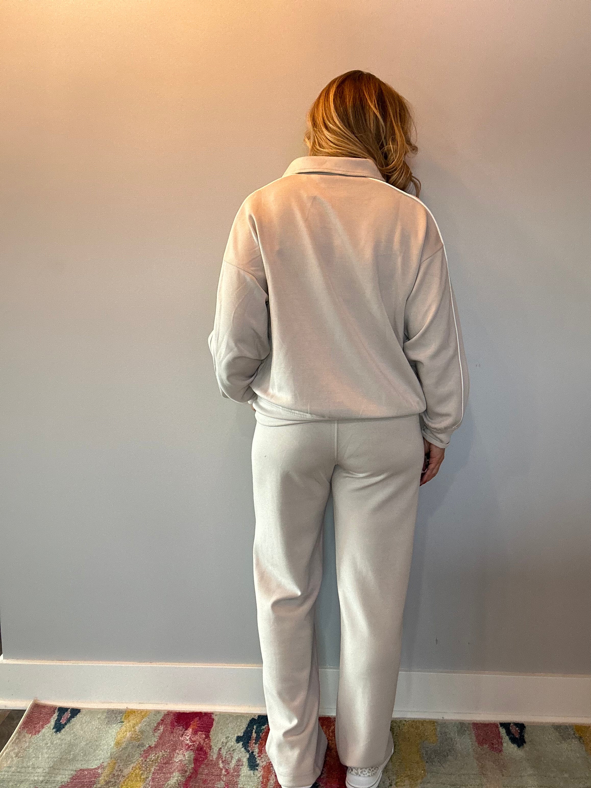 Everyday Ease Modal Wide-Leg Pants in Taupe