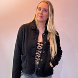 Frostline Sherpa Jacket in Navy