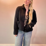 Frostline Sherpa Jacket in Navy