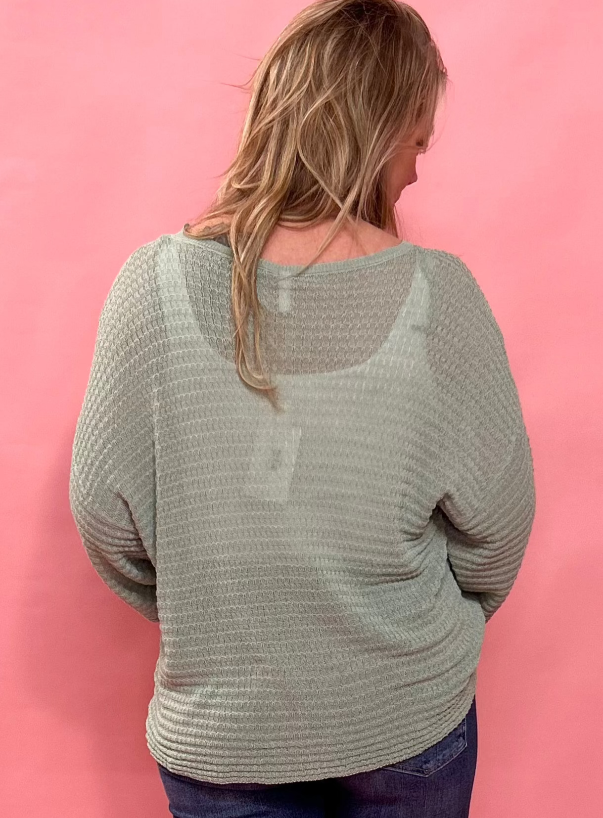 Kerry Relaxed Sweater in Sage