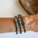 Navajo Bead Inspired Stretch Bracelets