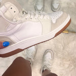 Rebecca High Top Sneaker in Bone