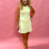 Soft Modal Sleeveless Top in Mint Green