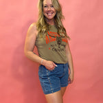 Star-Studded: Embellished Denim Shorts