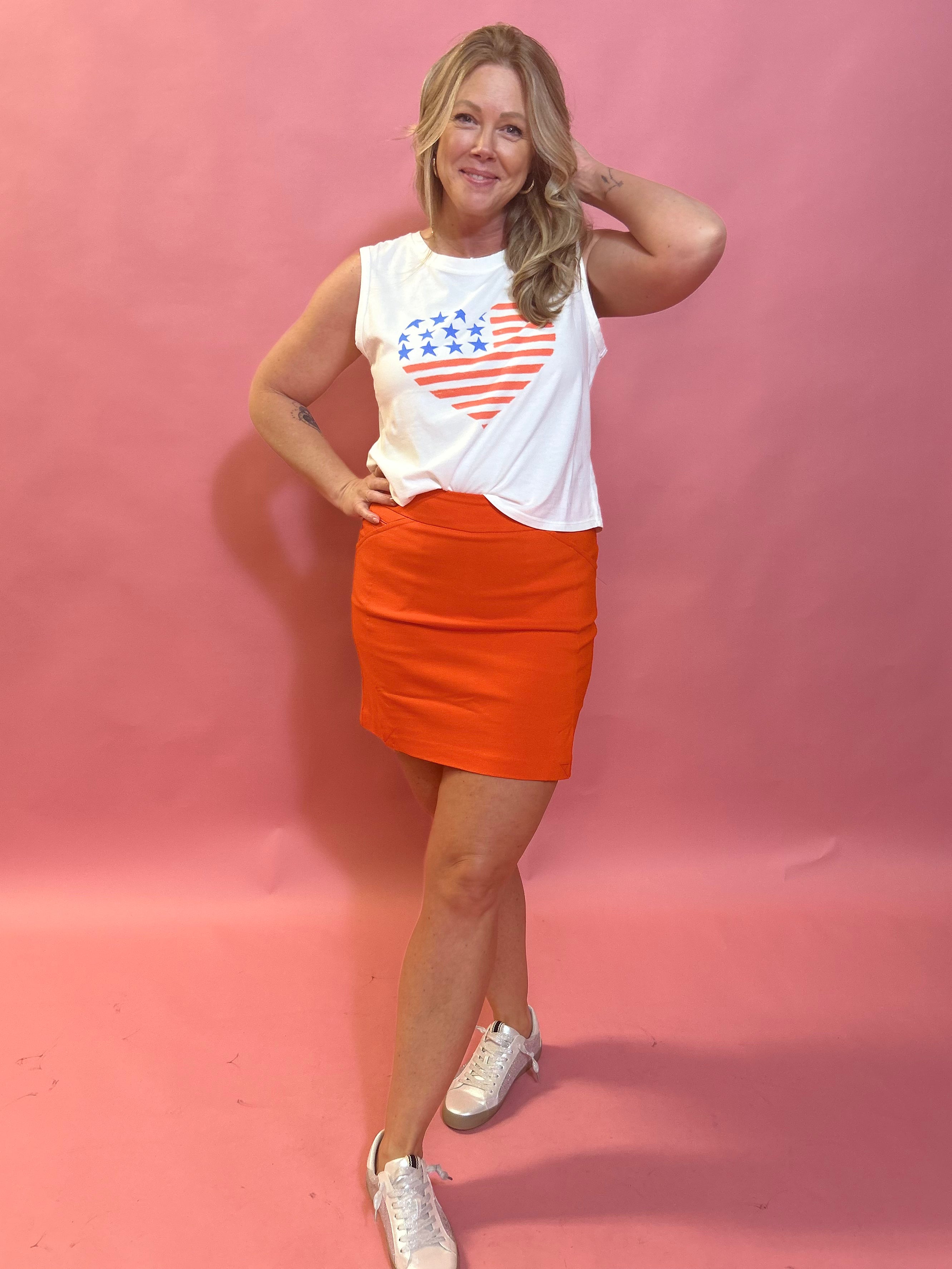 Star and Stripes La Mer Tank