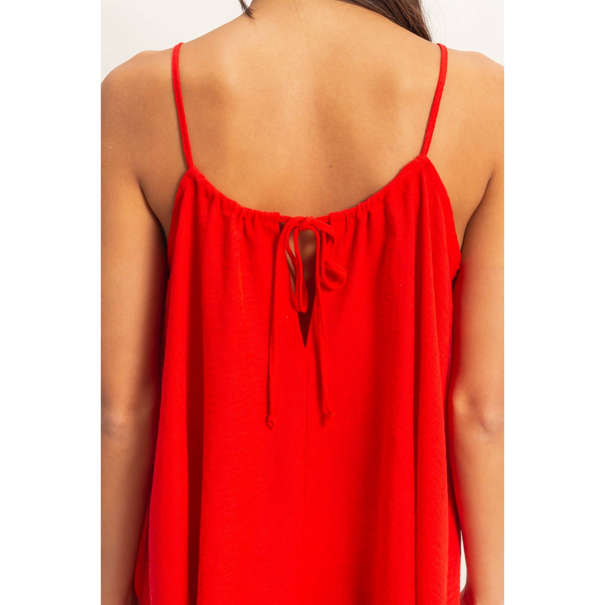Sunshine Picnic Dress Mini Dress in Red