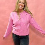 Sweet Statement Bow Cardigan β Button-Up Knit with Feminine Detail