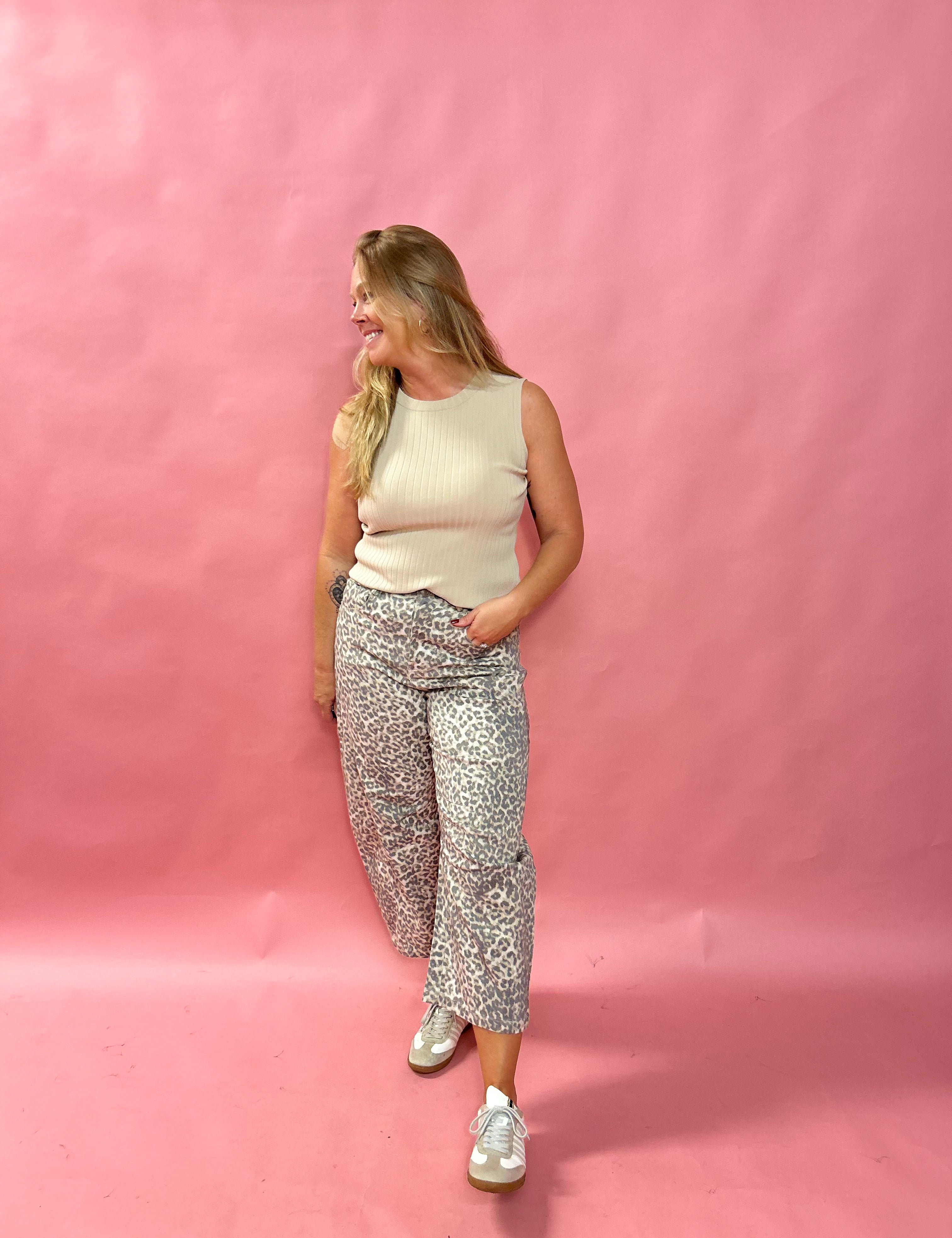 Tera Top Ribbed Knit in Viscose-Nylon