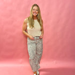 Tera Top Ribbed Knit in Viscose-Nylon