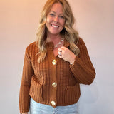 The Gilded Stitch Chunky Cardigan