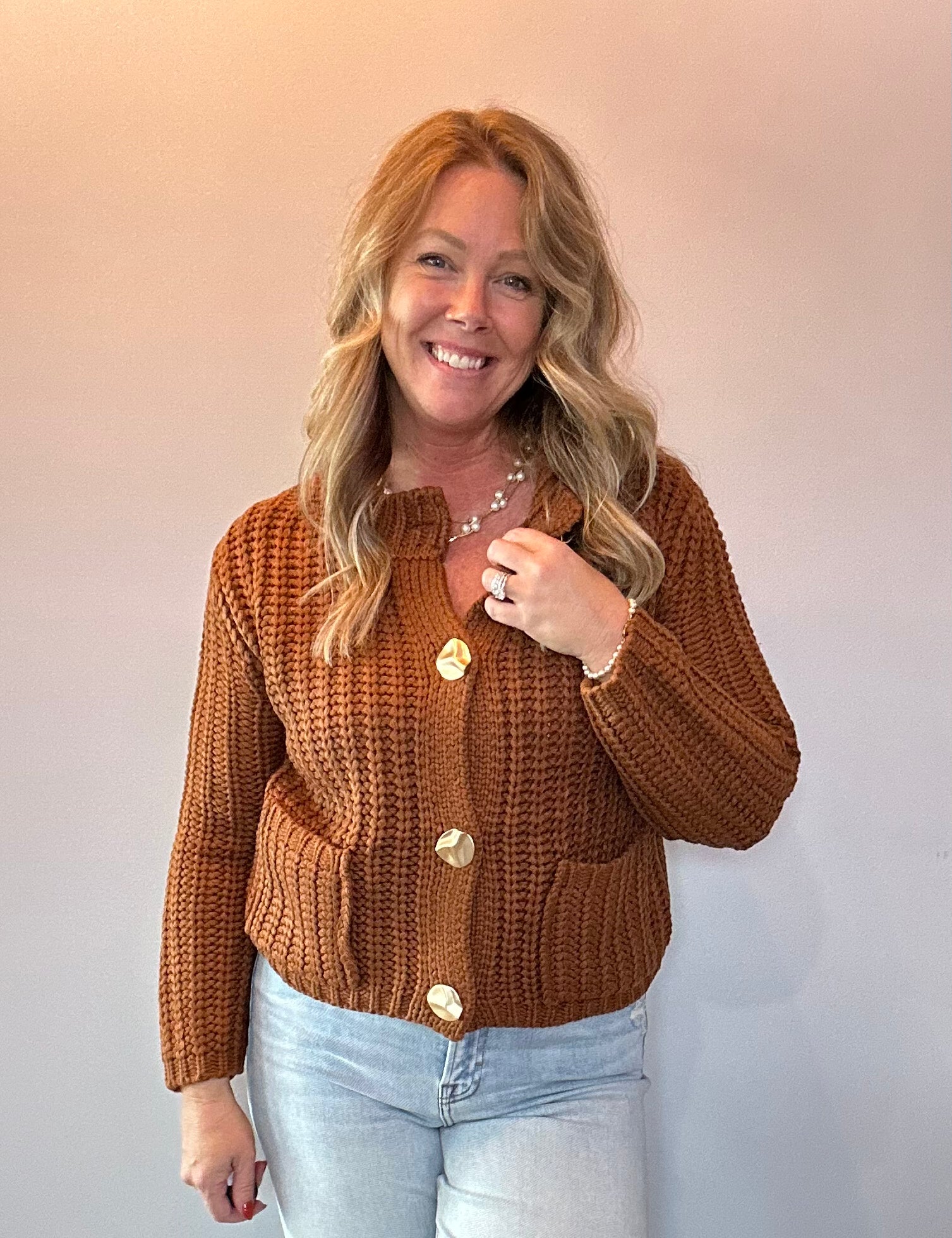 The Gilded Stitch Chunky Cardigan