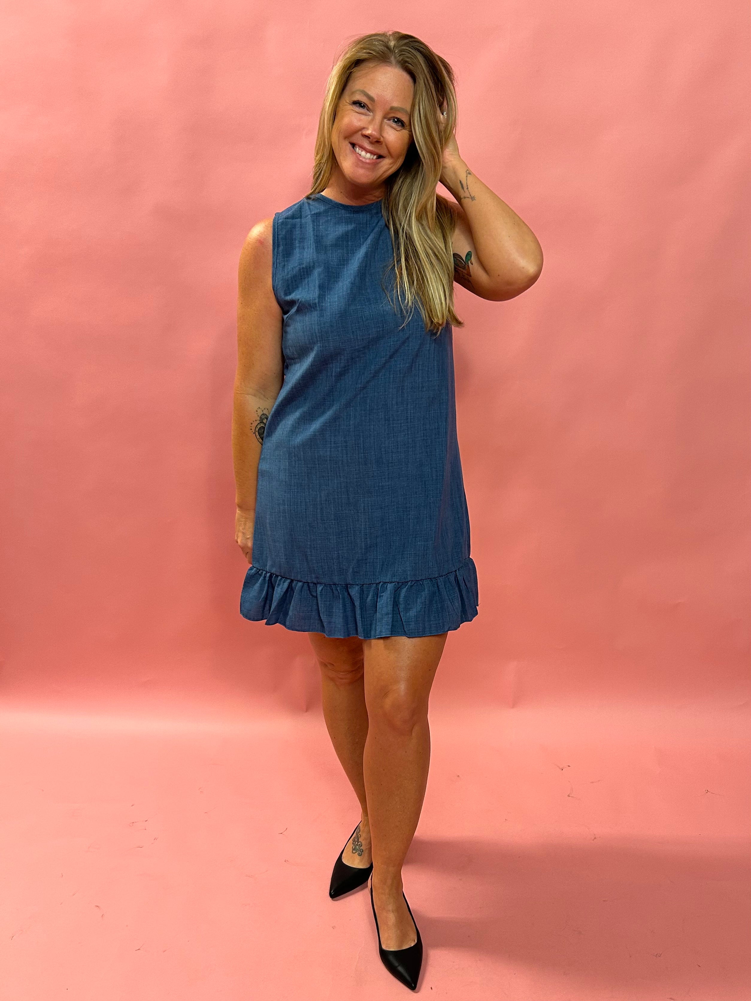 The Ruffle & Ready Tank Dress