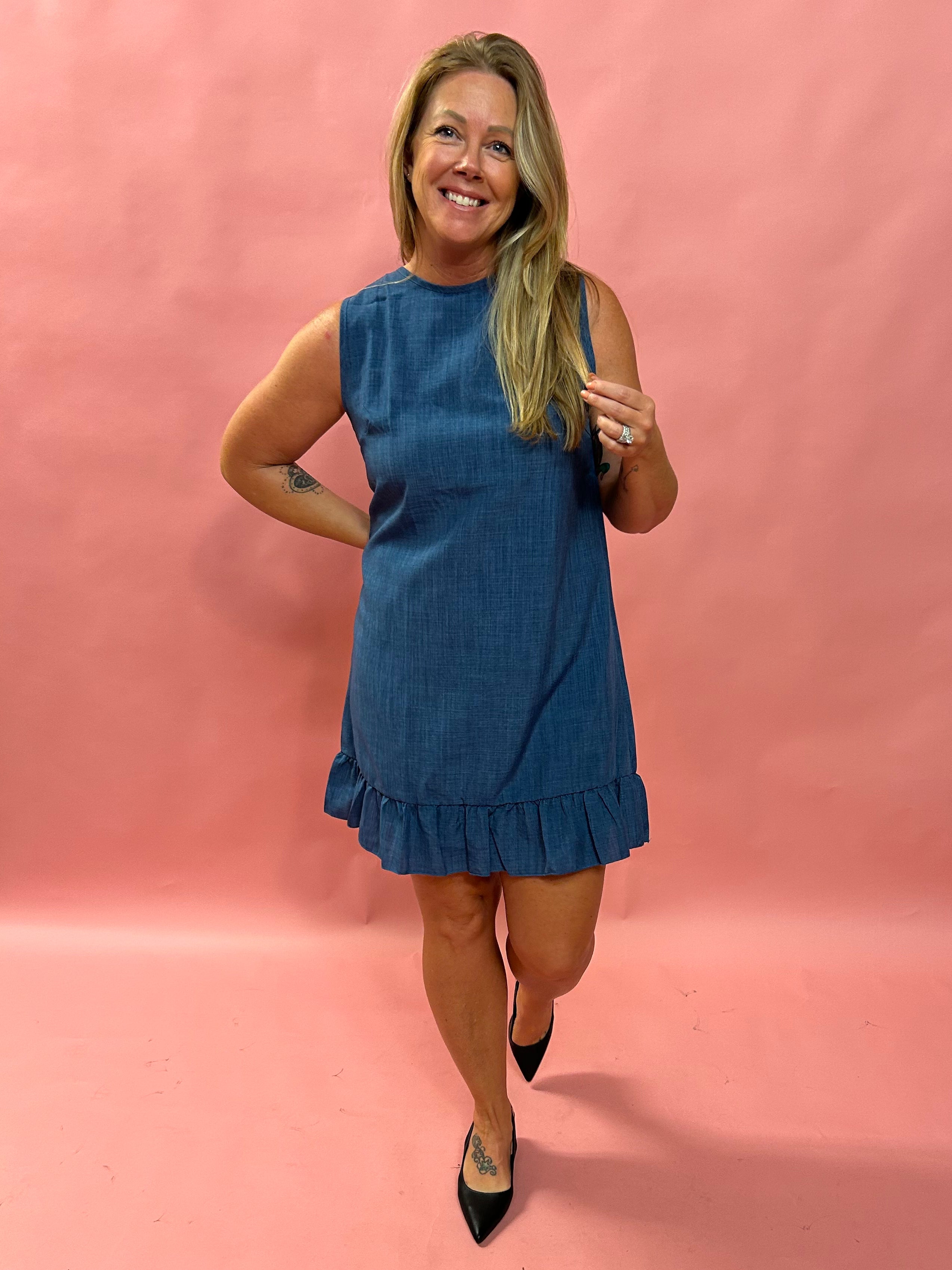 The Ruffle & Ready Tank Dress