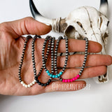 Western Navajo Bead Choker Necklace
