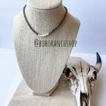 Western Navajo Bead Choker Necklace