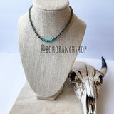 Western Navajo Bead Choker Necklace
