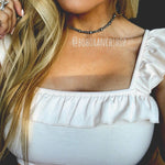 Western Navajo Style Choker Necklace 4mm