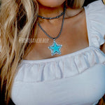 Western Navajo Style Choker Necklace 4mm