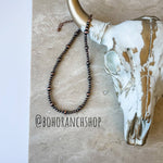 Western Navajo Style Choker Necklace 4mm