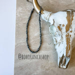 Western Navajo Style Choker Necklace 4mm