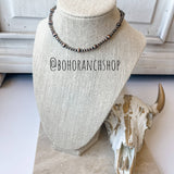 Western Navajo Style Choker Necklace 4mm