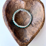 Western Stone, Turquoise Stone Stretch Bracelet