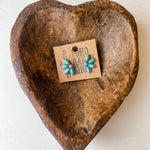 Western Turquoise Stud Earrings