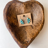 Western Turquoise Stud Earrings