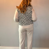 Wild Side Leopard Puffer Vest