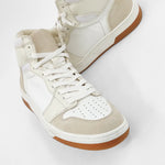 Rebecca High Top Sneaker in Bone