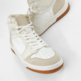 Rebecca High Top Sneaker in Bone