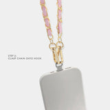 Long Faux Pearl Phone Chain