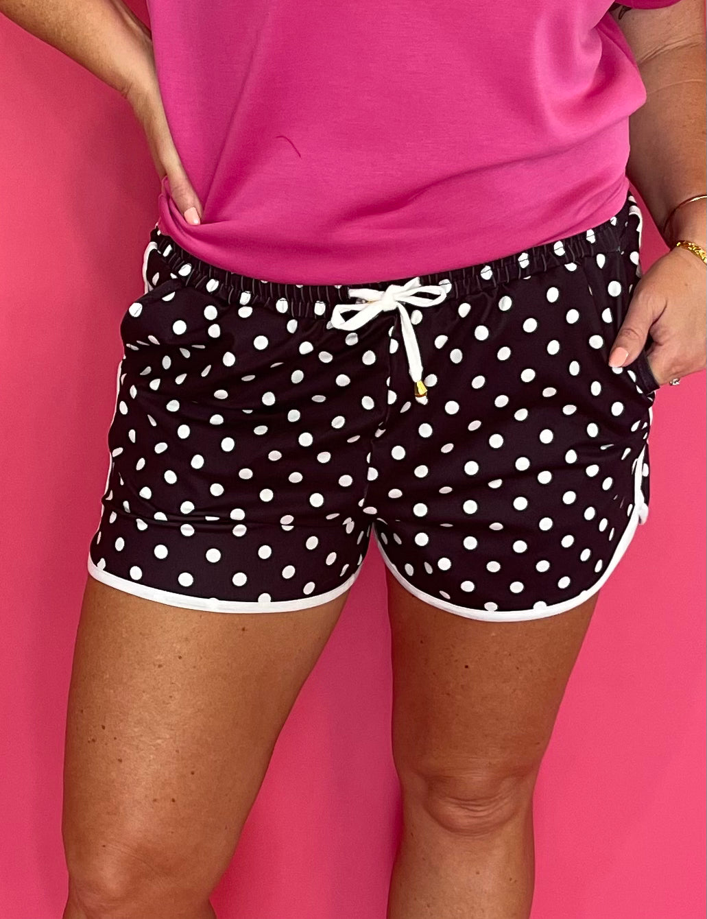 After Dark Polka Dot Everyday Shorts
