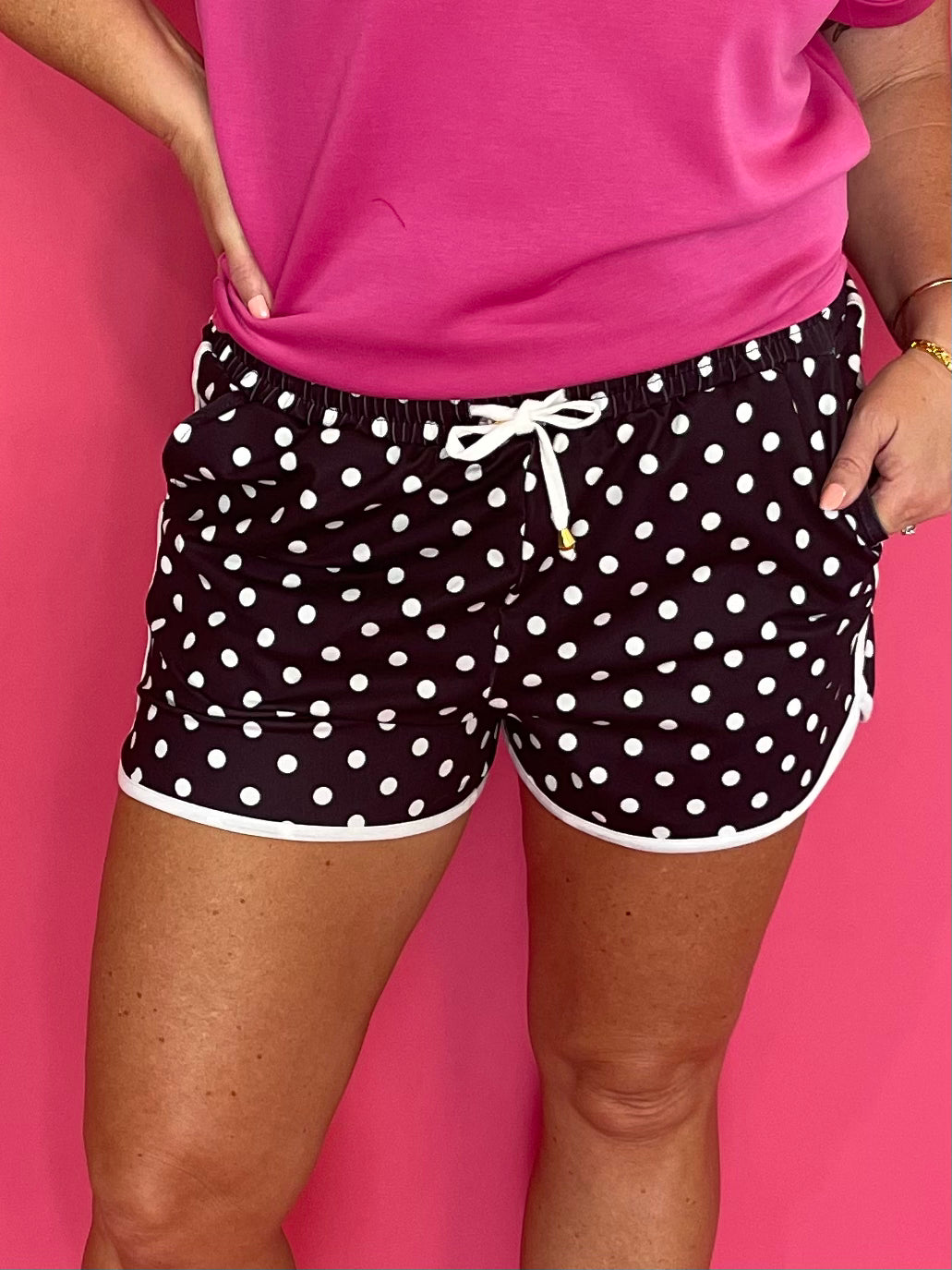 After Dark Polka Dot Everyday Shorts