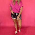 After Dark Polka Dot Everyday Shorts