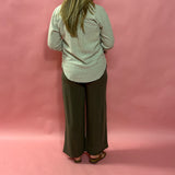 Alfie Button Up Shirt In Flax