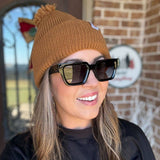 Allie - Women's Polarized Medium Rectangle Sunglasses - Shabby 2 Chic Boutiques