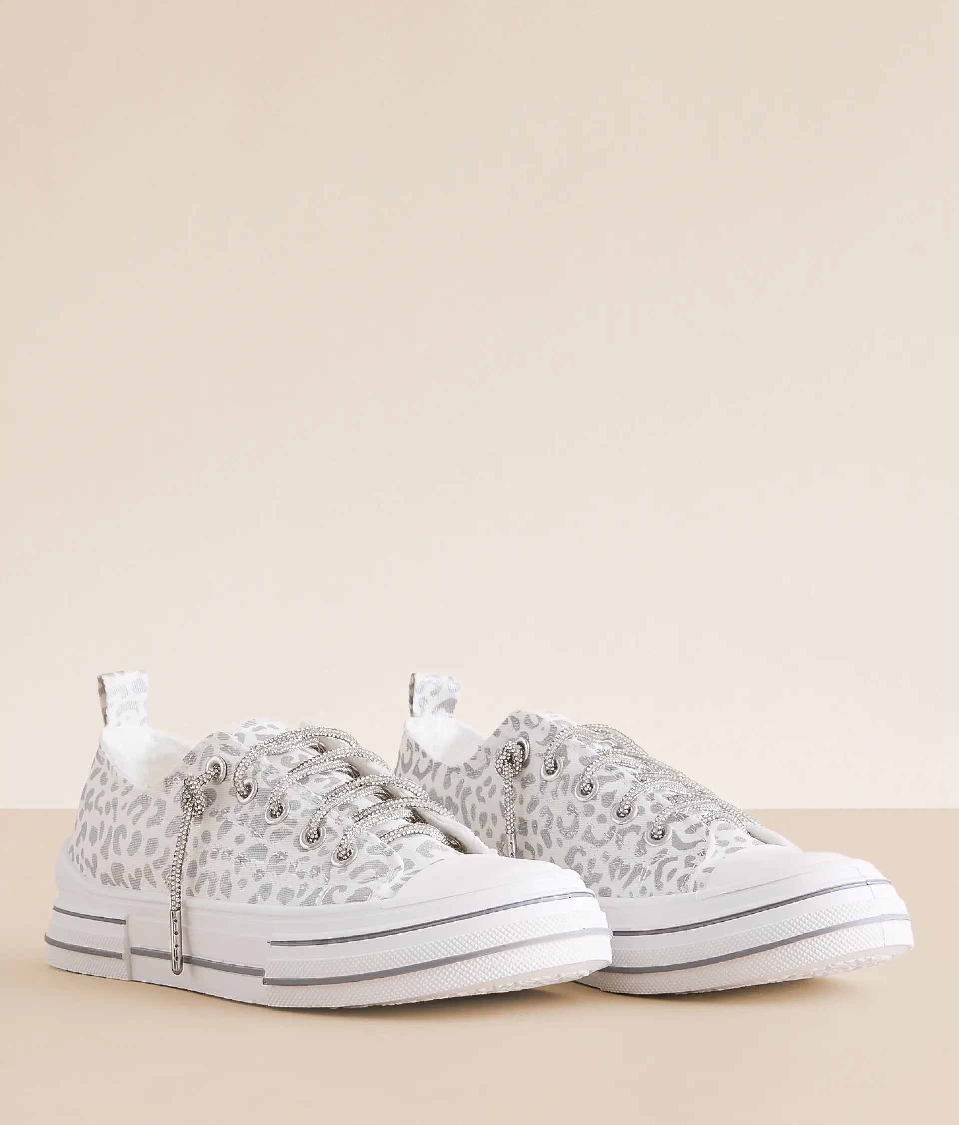 Amen Rhinestone Sneakers