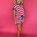 Americana Striped Lounge Set