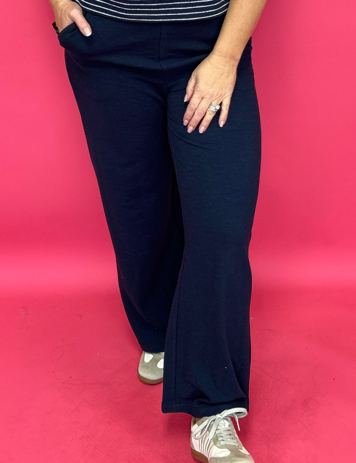 Andre Wide Leg Pant in Eclipse (ZSupply) - Shabby 2 Chic Boutiques