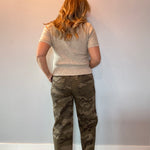 Ashton Wide Leg Barrel in Camo