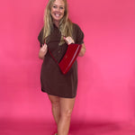 Back to Basics Mini Shirt Dress