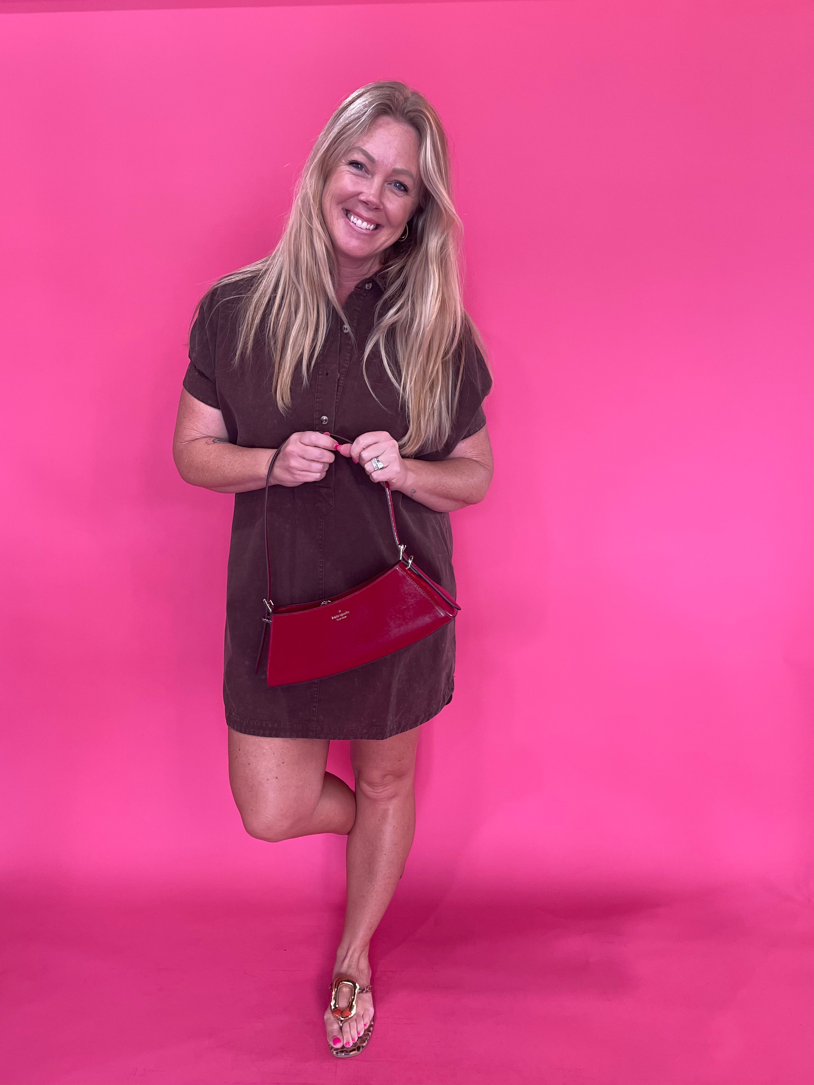 Back to Basics Mini Shirt Dress