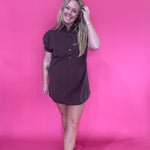 Back to Basics Mini Shirt Dress